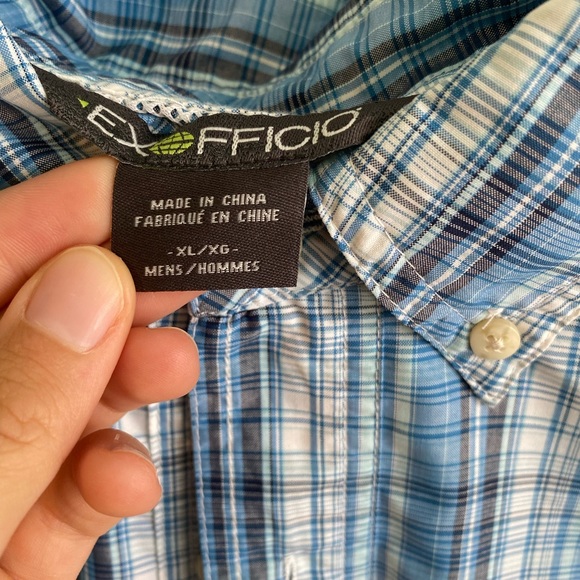 Light weight, outdoor button down shirt. - Picture 3 of 3